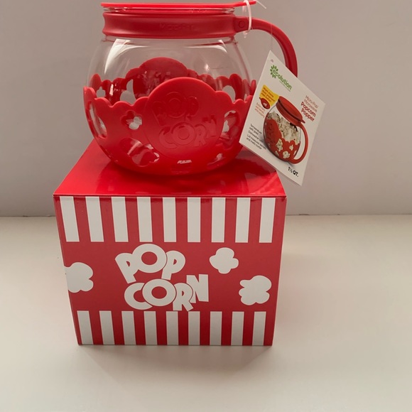 Ecolution Micro-Pop Microwave Popcorn Popper red - Picture 2 of 8